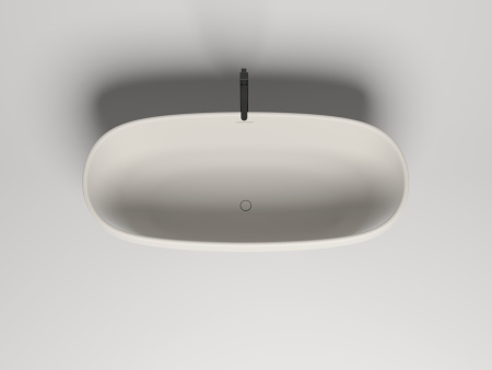 Ванна из искусственного камня Salini GRECA 103121M 180х80 отдельностоящая овальная